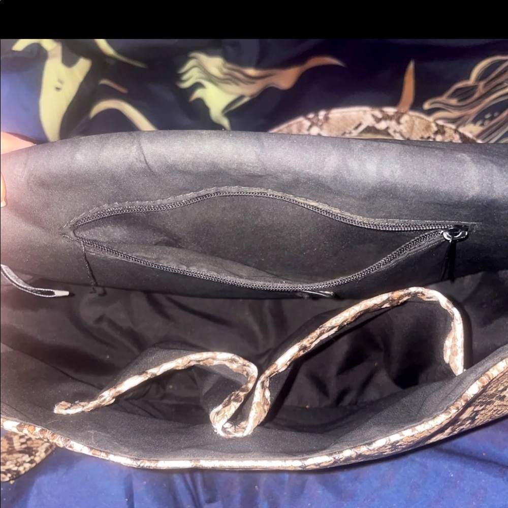 Nine West Python Skin Style Handbag- Crossbody - image 4